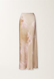 Fabiana Filippi Printed silk twill skirt, memento rosae MEMENTO ROSAE GND276F401D9720000