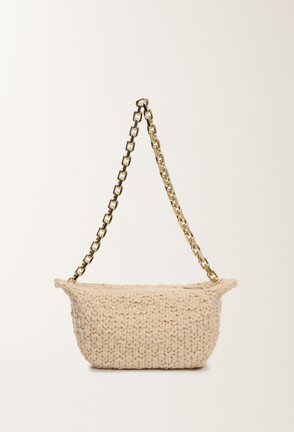 Fabiana Filippi Camel eyelet bag, albino BROWN BGD215A848L8110000