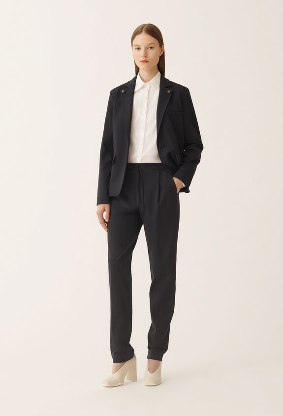 Fabiana Filippi Jersey trousers, midnight blue BLUE PAD215F366L5210000