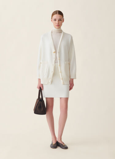 Maglia dolcevita in cashmere e seta, rafia Fabiana Filippi Maglia dolcevita in cashmere e seta, rafia Rafia MAD216F103N9070000
