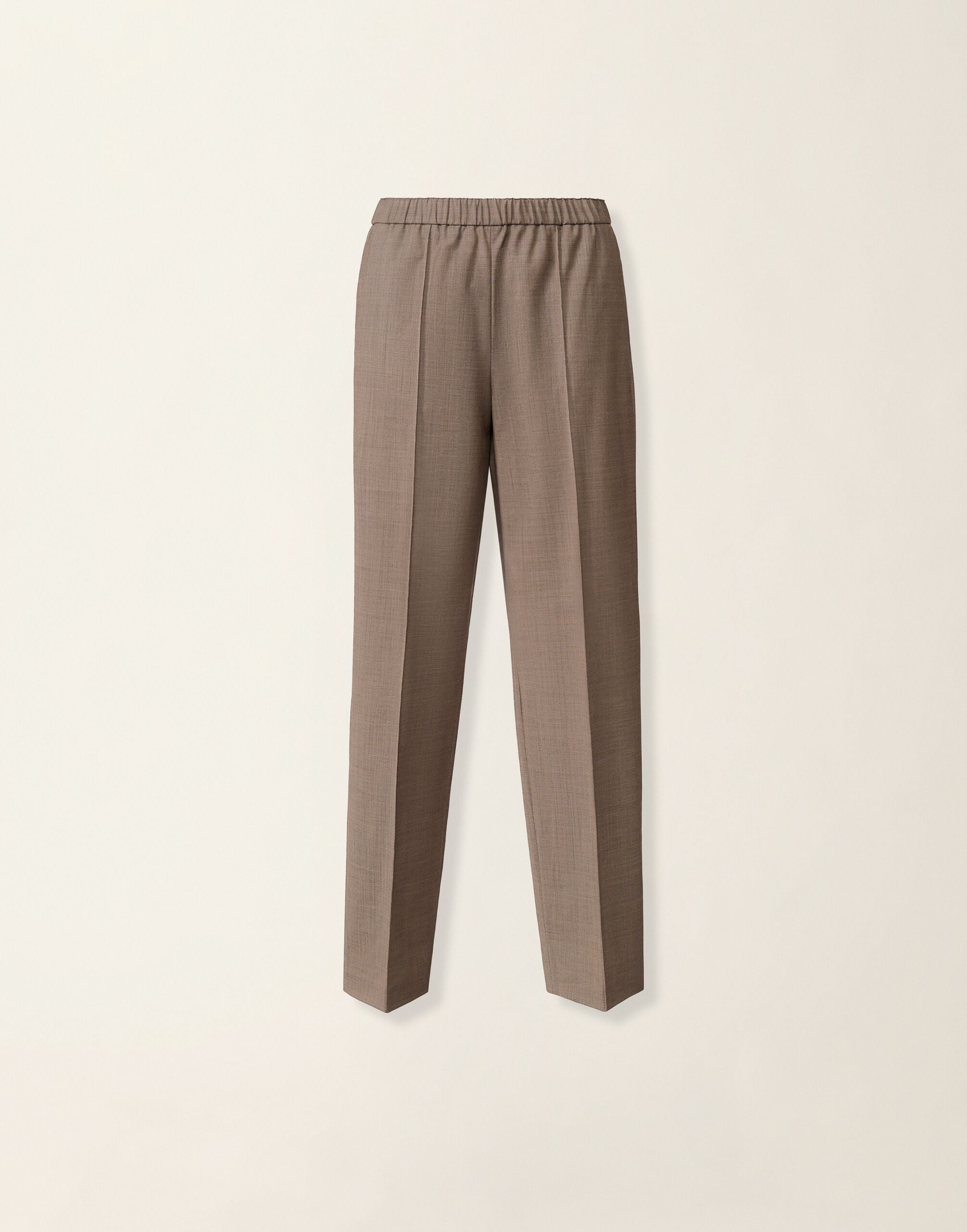 Fabiana Filippi Bistretch cool wool jogging trousers, falcon Falcon PAD216F322M2760000