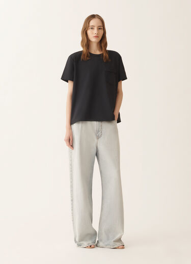 Fabiana Filippi Night blue jersey T-shirt Night Blue JED266F155L7720000