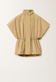 Fabiana Filippi Kurzes Cape aus Funktionstaft, gold GELB CTD265F255L2950000