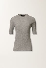 Fabiana Filippi Pull en Platinum, roche GRIS MAD215F022D2300000