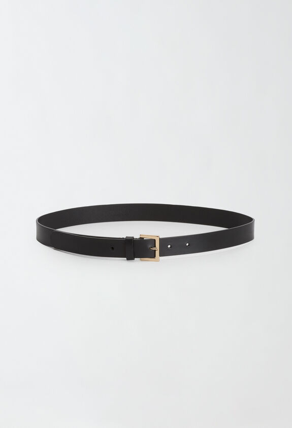 Fabiana Filippi Calfskin belt, black BLACK AAD224A956L1100000