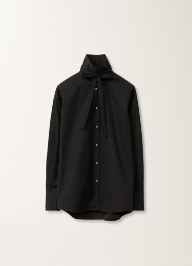 Fabiana Filippi ポプリン ボーイフレンドシャツ（ブラック） ブラック CAD265F329D6500000