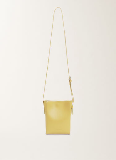 Fabiana Filippi Eclissi calfskin mini bag, cedar YELLOW AAD265A828L2140000