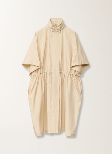 Fabiana Filippi Cape aus Funktionstaft, vanillefarben WEISS CTD265F252L2950000