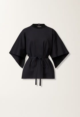 Fabiana Filippi T-shirt in jersey, blu notte BLU JED215F145L5250000
