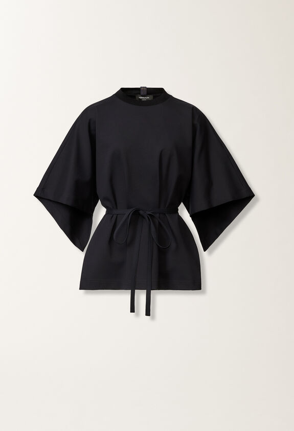 Fabiana Filippi Jersey T-shirt, midnight blue BLUE JED215F145L5250000