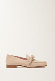 Fabiana Filippi Suede loafer, rope Beige ASD266A818M0150000
