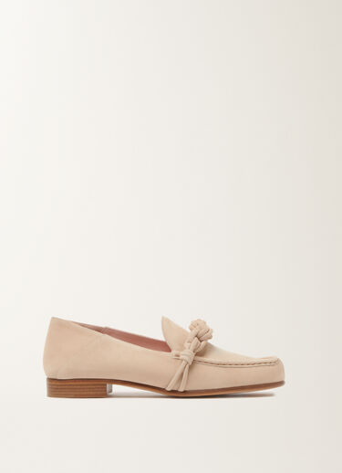 Fabiana Filippi Suede loafer, rope Beige ASD266A818M0150000