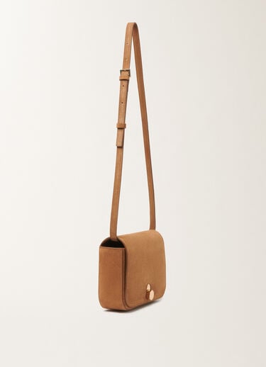 Fabiana Filippi Eclissi Messenger in suede, wicker Brown BGD266A859M0000000