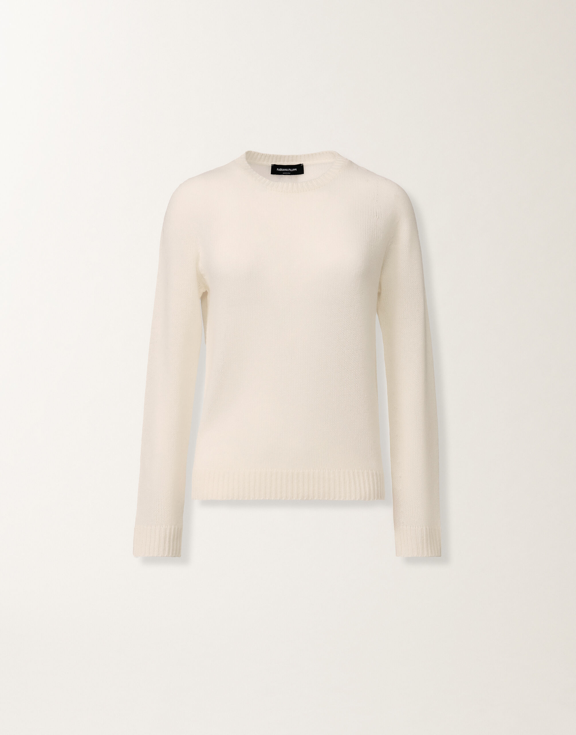 レディースCashmere and silk sweater, raffia ニットウェア