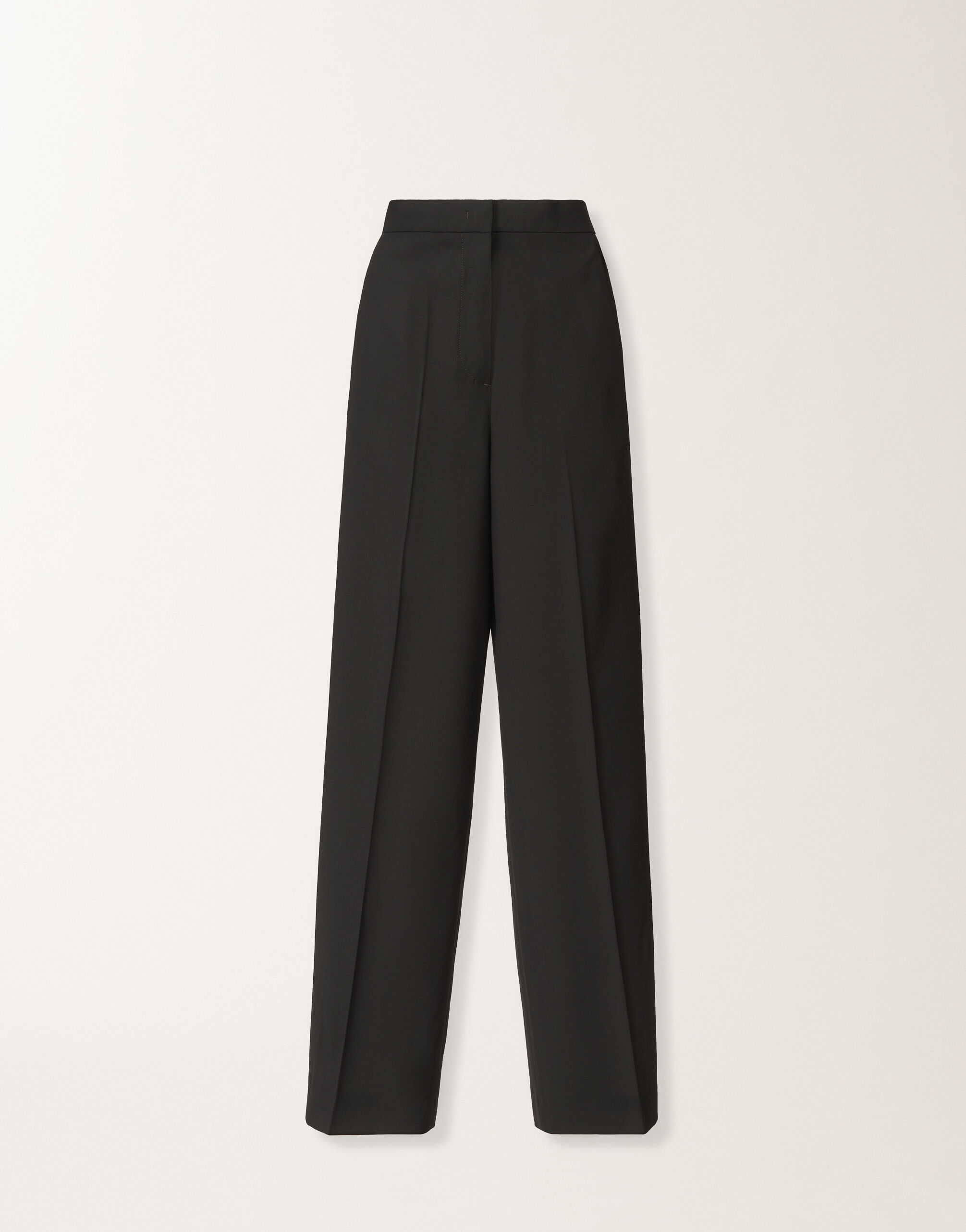 Fabiana Filippi Hose Spoleto aus Cool Wool, schwarz SCHWARZ PAD265F307D6200000