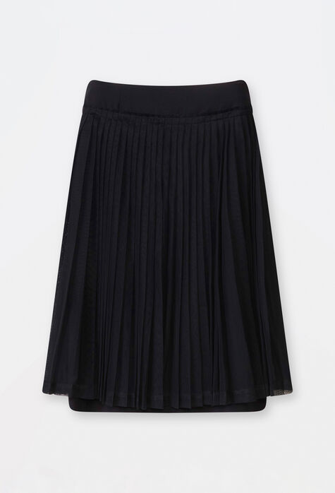 Fabiana Filippi Cool wool midi skirt, black GND274F724D7040000