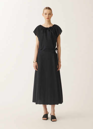 Fabiana Filippi Musselinkleid, nachtblau BLAU ABD275F643L3850000