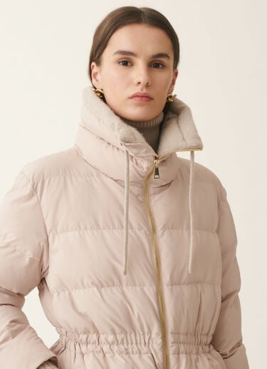 Fabiana Filippi Midi ultralight technical down coat, cachà Cachà CTD226F658M3960000