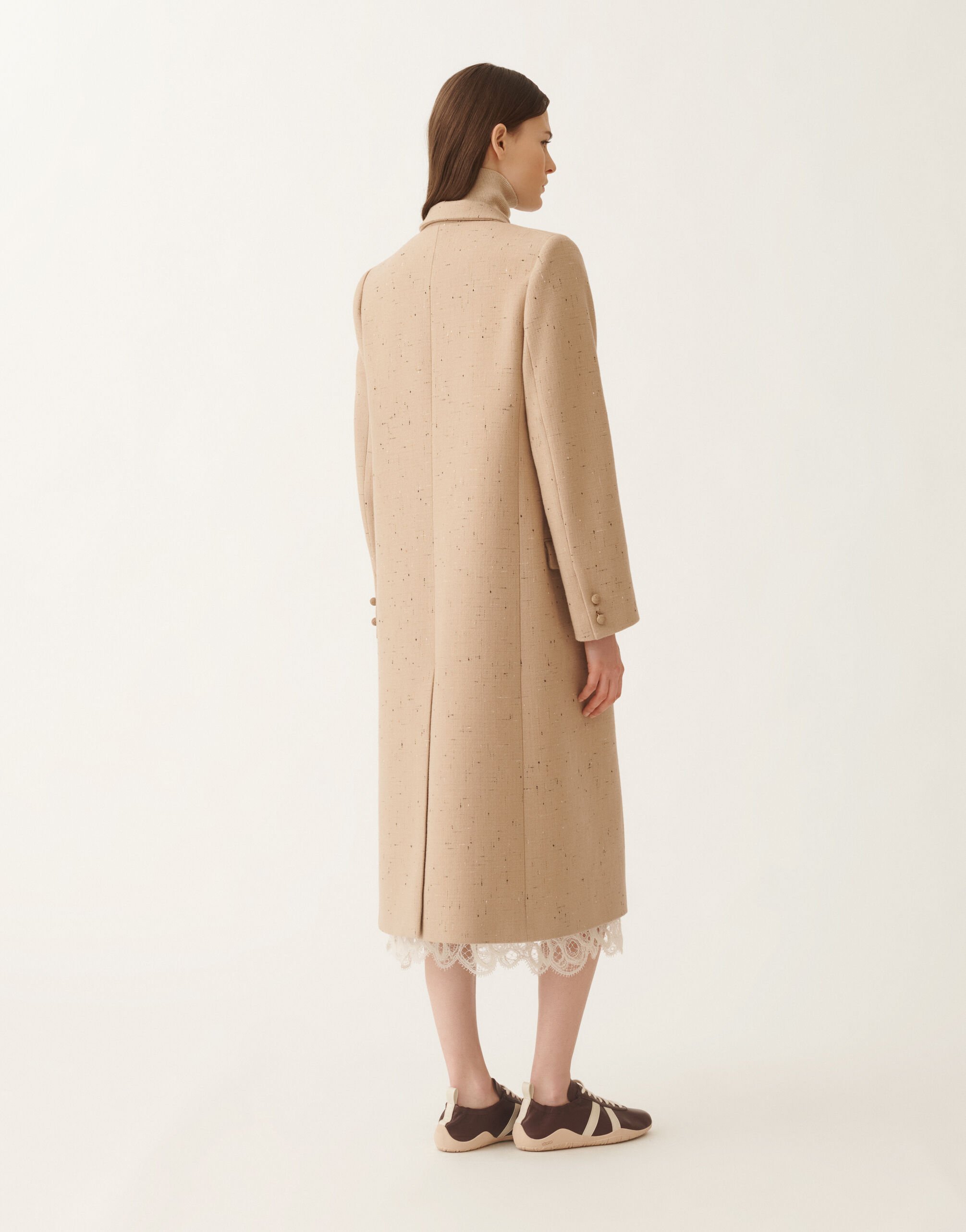 Fabiana Filippi Abrigo botonado, arce BEIGE CTD215F234L5990000