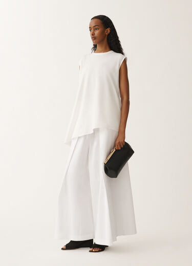 Fabiana Filippi Top de punto, blanco BLANCO JED265F172L1700000