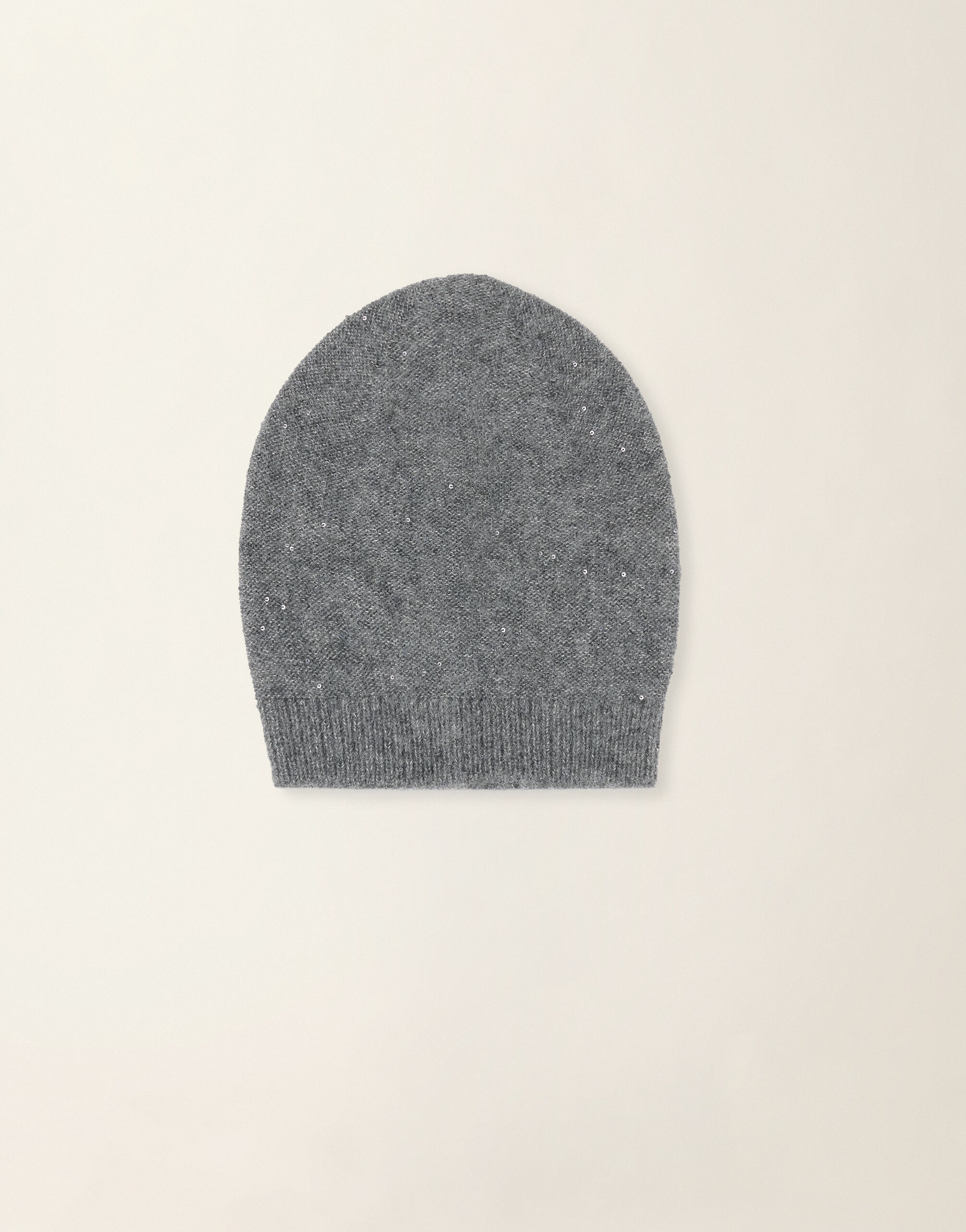 Sequin beanie, charcoal Fabiana Filippi Sequin beanie, charcoal Charcoal SAD216A882D2960000