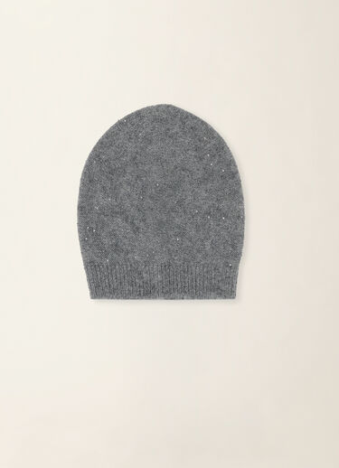 Sequin beanie, charcoal Fabiana Filippi Sequin beanie, charcoal Charcoal SAD216A882D2960000