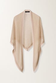 Fabiana Filippi Foulard en mohair avec paillettes, hêtre Hêtre SAD266A879L9340000