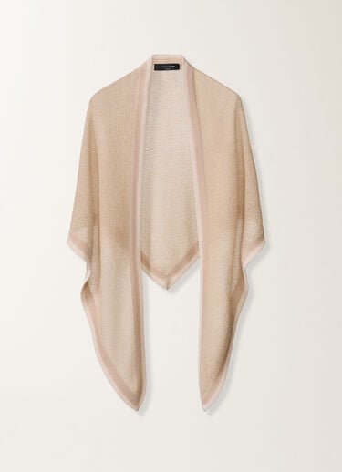 Fabiana Filippi Foulard en mohair avec paillettes, hêtre Hêtre SAD266A879L9340000