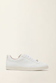 Fabiana Filippi Sneakers en cuir grainé, blanc optique Blanc optique ASD216A846M5040000