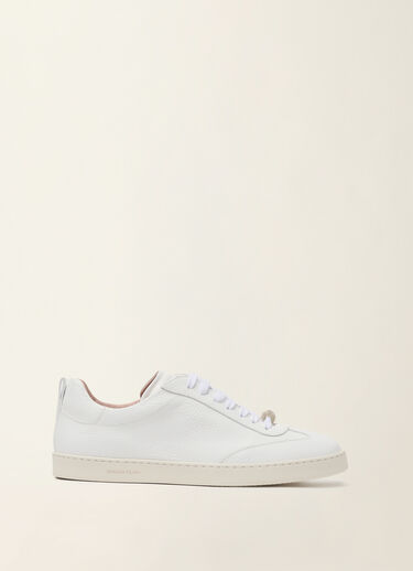 Fabiana Filippi Sneakers en cuir grainé, blanc optique Blanc optique ASD216A846M5040000