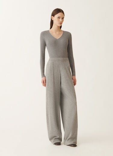 Fabiana Filippi Hose aus Platinum, felsgrau Grau PAD215F336L5170000