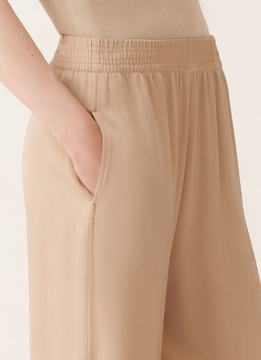 Fabiana Filippi Amelia envers satin trousers, maple BEIGE PAD215F291D9080000
