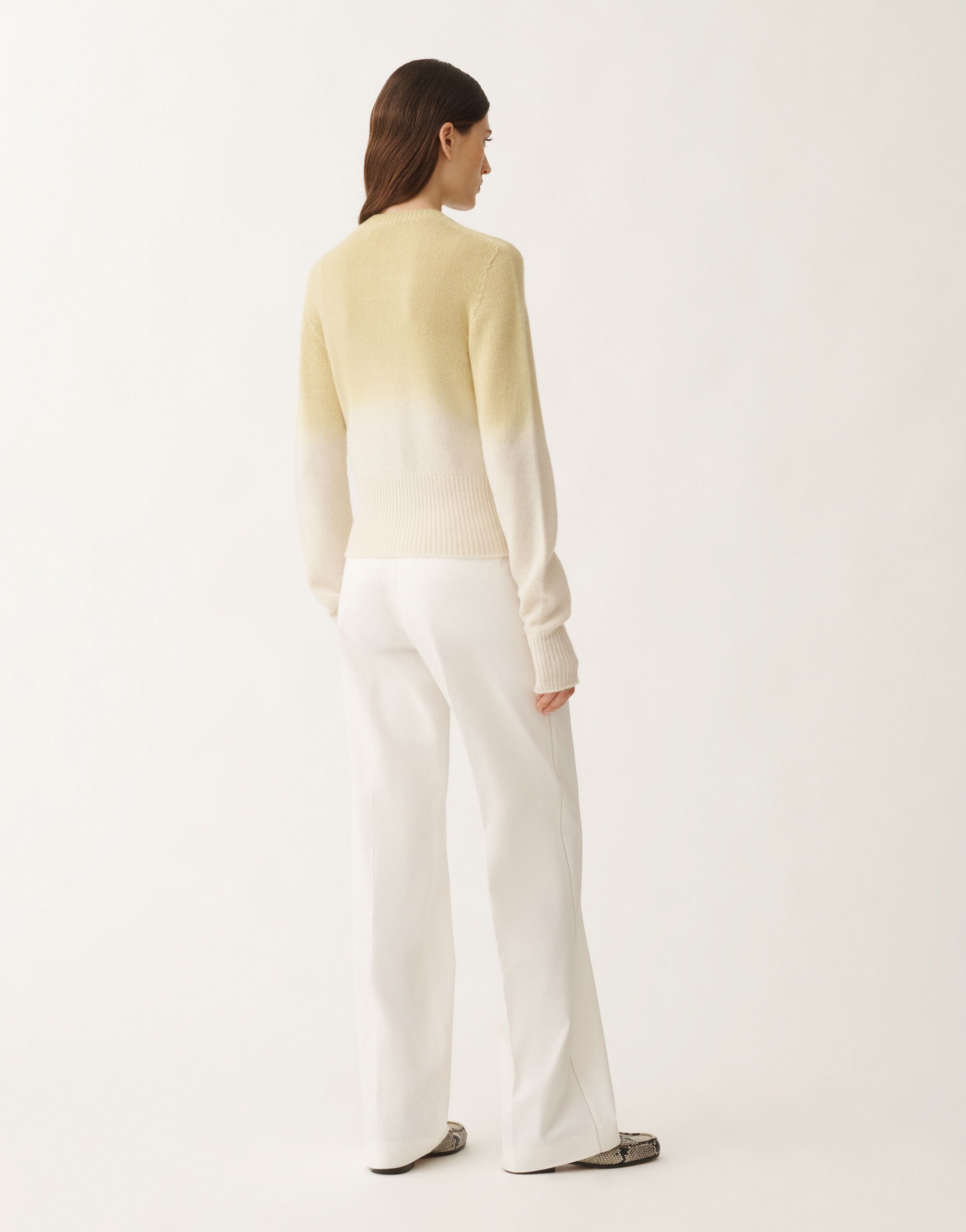 Fabiana Filippi Gradient platinum cardigan, aloe GREEN MAD265F103L1600000