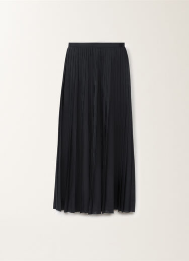 Fabiana Filippi Rock aus plissiertem Musselin, nachtblau BLAU GND275F844L3760000