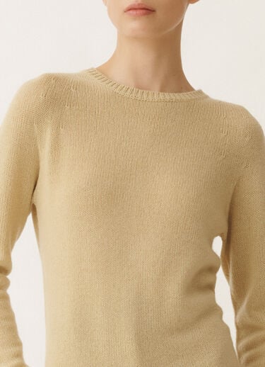 Fabiana Filippi Pullover aus aufgerautem Kaschmir, gold GELB MAD265F031N9000000