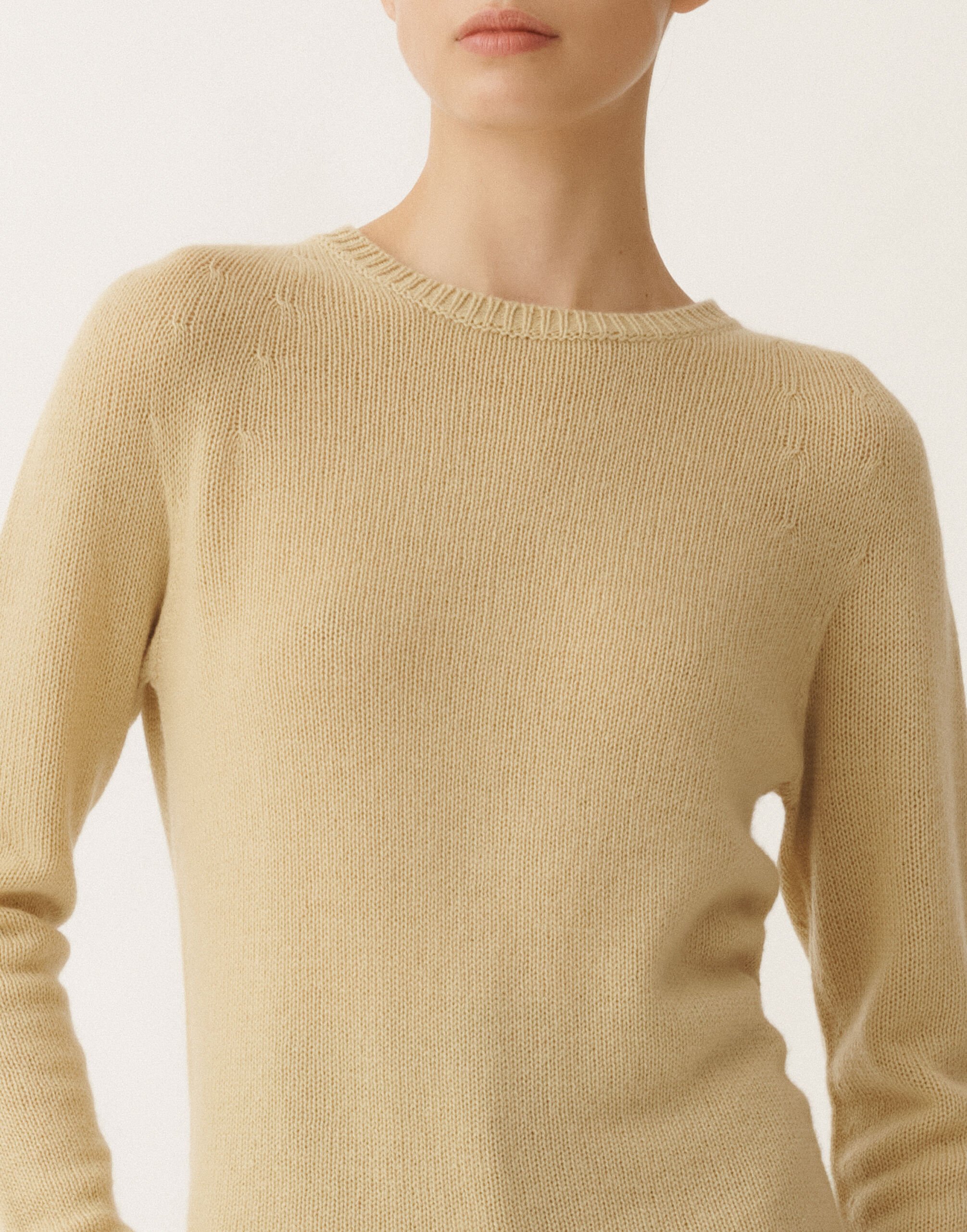 Fabiana Filippi Pullover aus aufgerautem Kaschmir, gold GELB MAD265F031N9000000