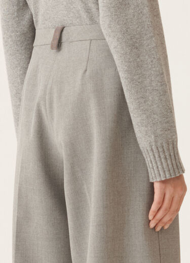 Fabiana Filippi Spoleto techno tailoring trousers, rock grey GREY PAD215F307L5300000