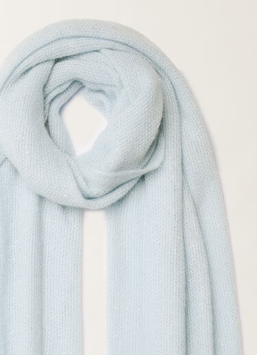 Fabiana Filippi Mohair scarf with micro sequins, aqua Aqua SAD266A878L7950000