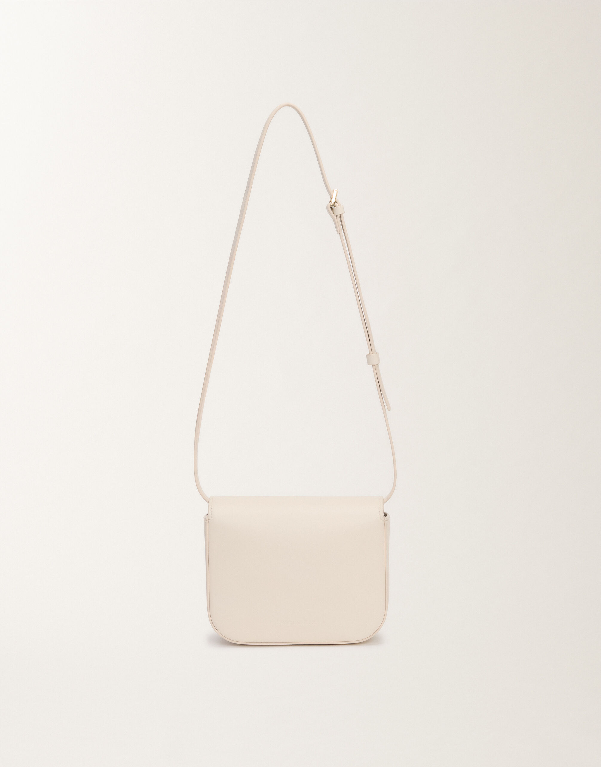 Fabiana Filippi Eclissi calfskin mini messenger bag, butter BUTTER BGD265A860L2140000