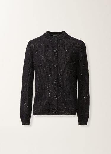 Fabiana Filippi Mohair cardigan with sequins, midnight blue Blue MAD266F129L7390000