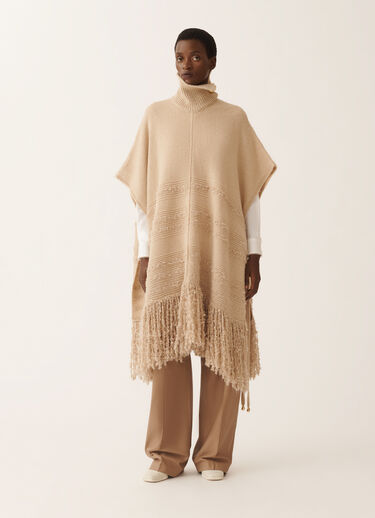 Fabiana Filippi Camel cape, albino BROWN MAD215F118L5010000