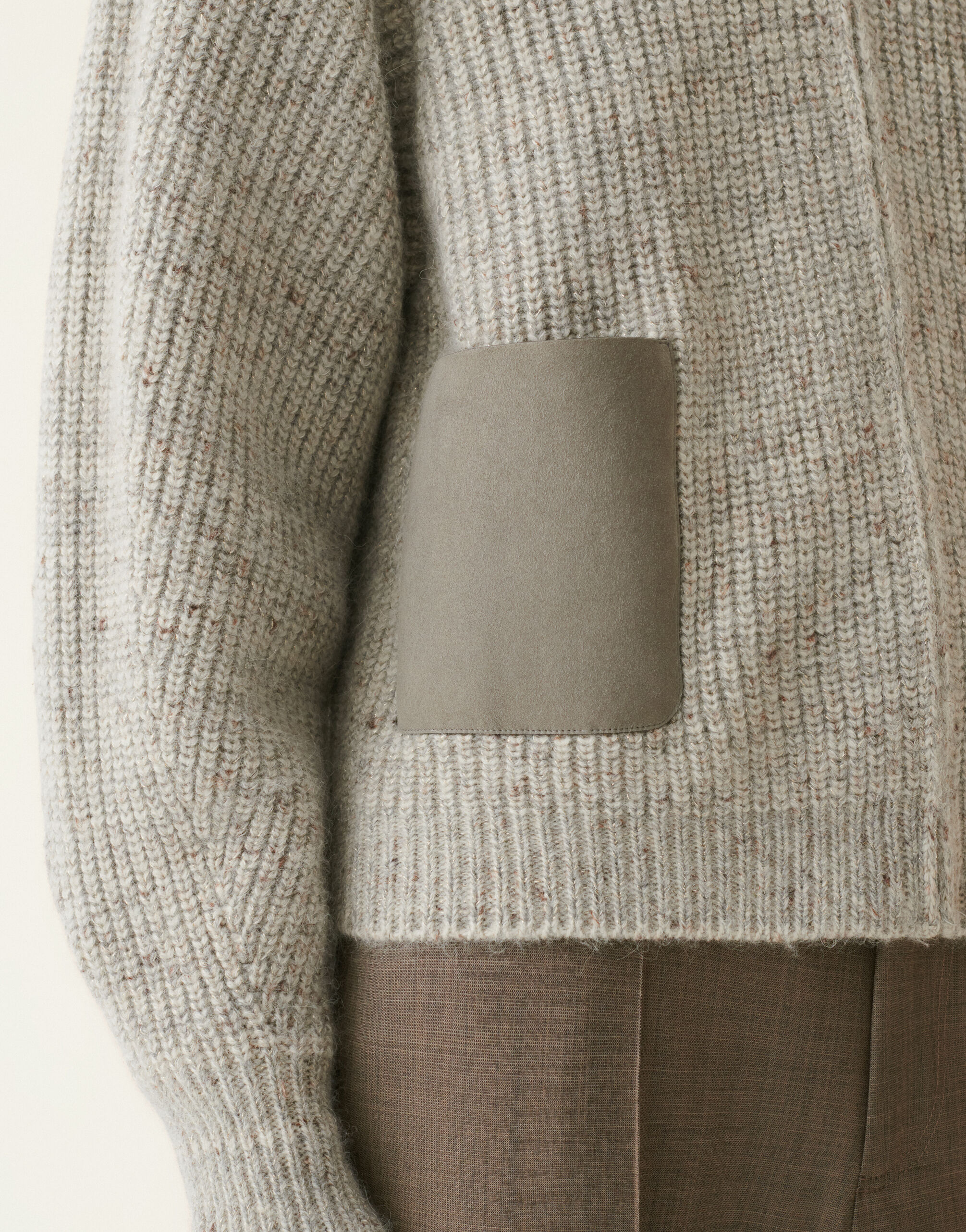 Donegal-Lurex-Cropped-Bomber, Cachà Fabiana Filippi Donegal-Lurex-Cropped-Bomber, Cachà Cachà MAD226F437M4180000