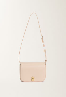 Fabiana Filippi Eclissi calfskin messenger bag, candy YELLOW BGD265A849L2120000