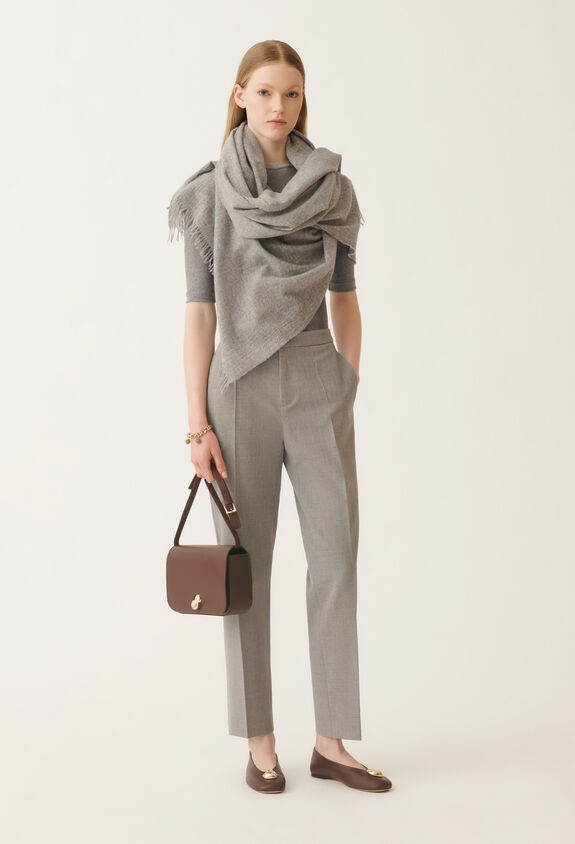 Fabiana Filippi Montefalco techno tailoring trousers, rock grey GREY PAD215F326L5300000