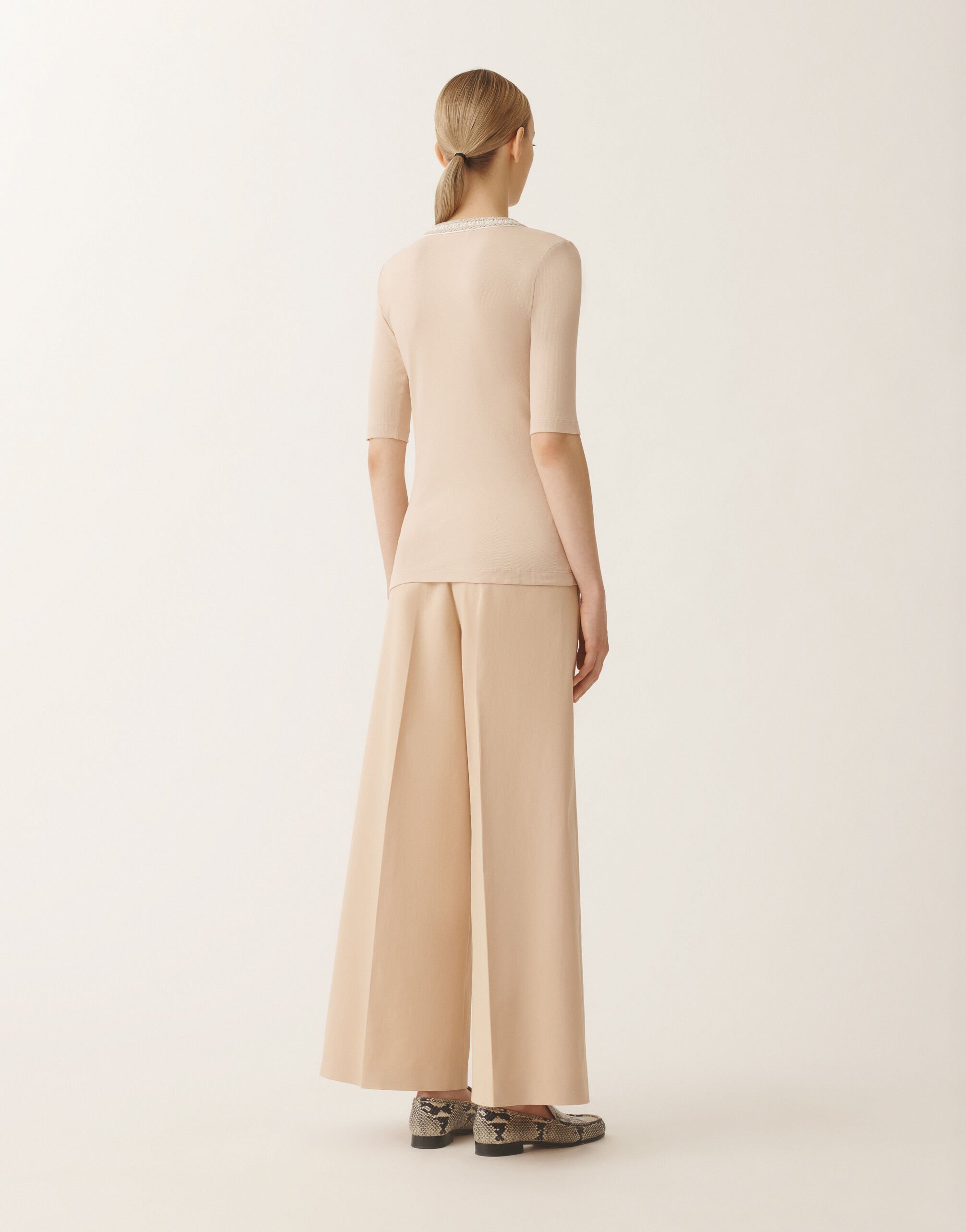 Fabiana Filippi T-shirt en jersey, sable SABLE JED275F151L4540000