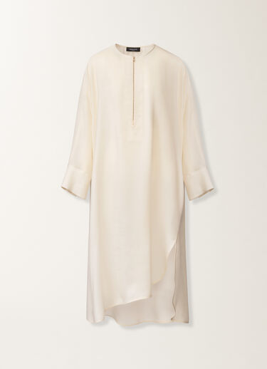 Fabiana Filippi Fluid midi dress in cream Butter ABD266F183D9540000