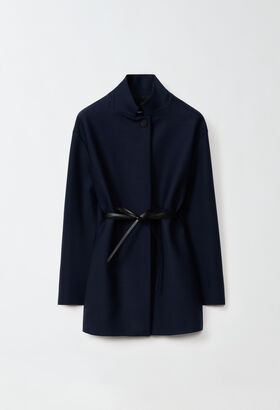 Fabiana Filippi Stretch wool jacket, night blue GREEN CTD224F721L0060000