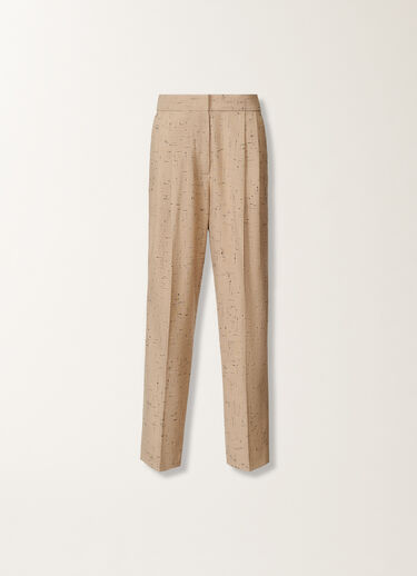 Fabiana Filippi Hose aus geknöpftem Tailoring, ahornfarben Beige PAD215F358D8920000