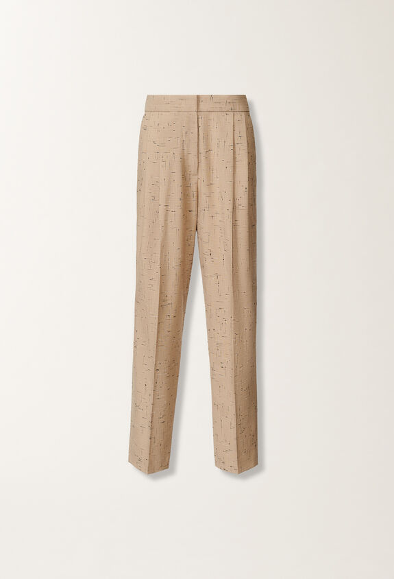 Fabiana Filippi Buttoned tailoring trousers, maple BEIGE PAD215F358D8920000