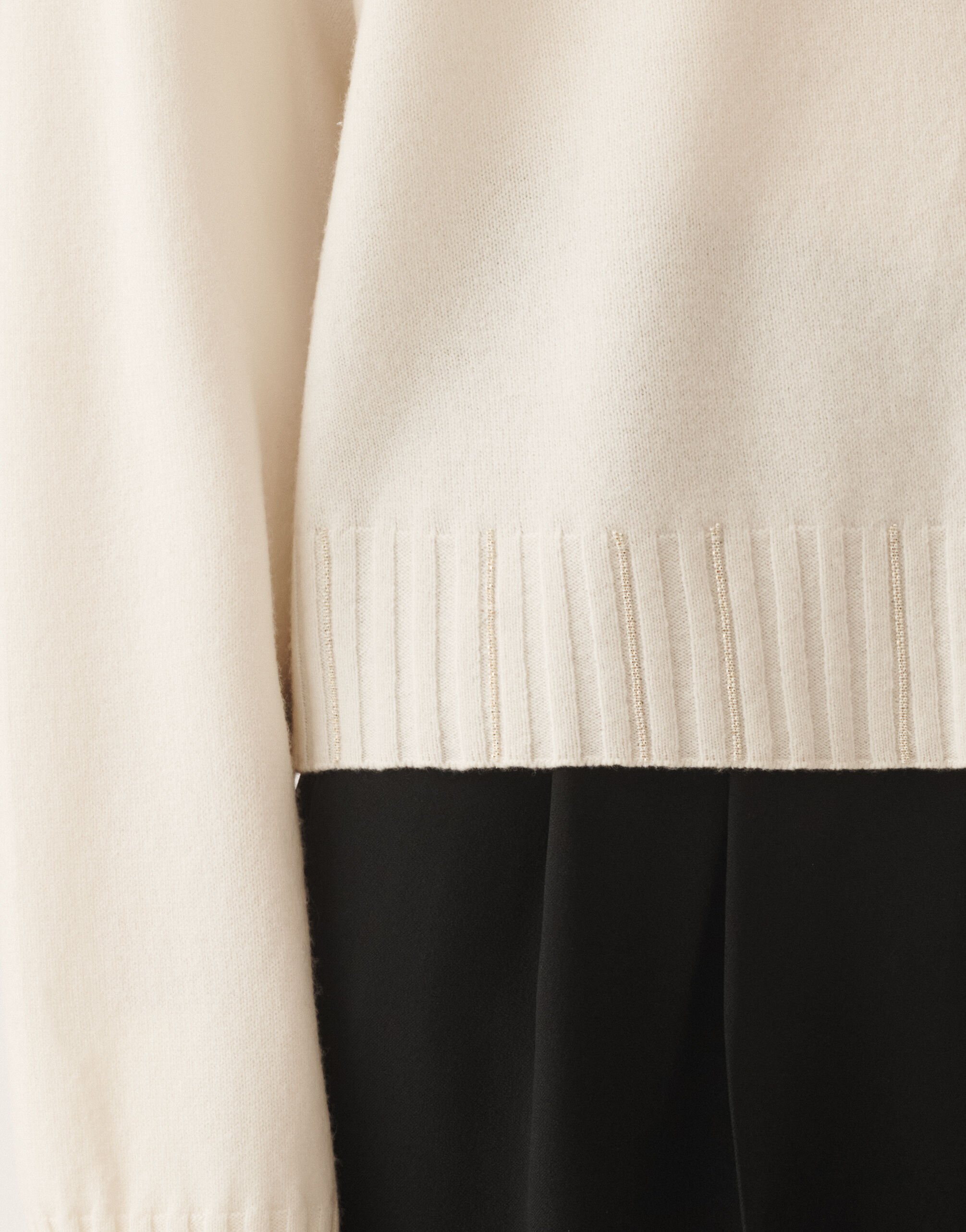 Fabiana Filippi Platinum cardigan, raffia WHITE MAD215F024L5170000